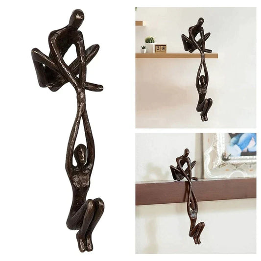 LoveBalance | Eeuwige Liefde en Kracht | Sculptuur Beeldje | Huisdecoratie | Unieke Decoratie